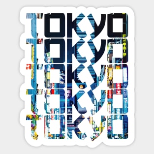 Tokyo city Sticker